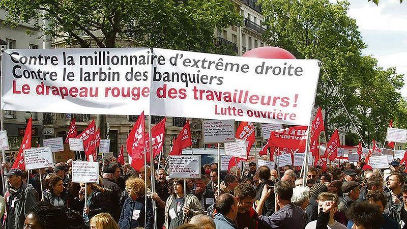 Macron et Le Pen :  deux ennemis des travailleurs