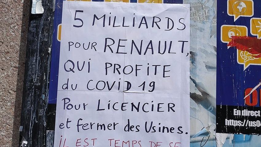 Non aux licenciements, répartition du travail entre tous !