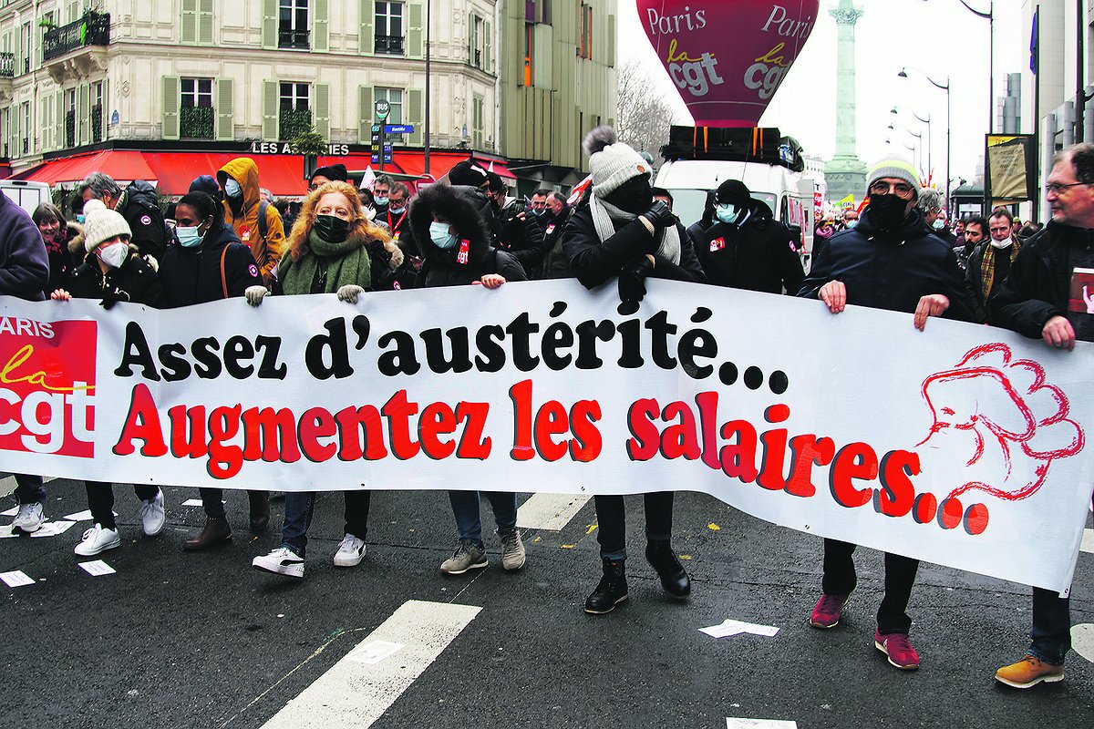 Hausse des prix :  les salaires et les pensions doivent suivre !